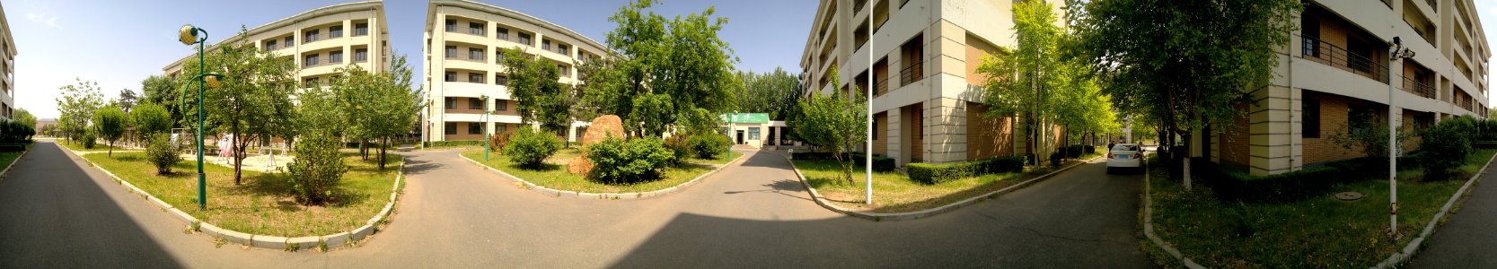 In the new campus of Tieling High School 26