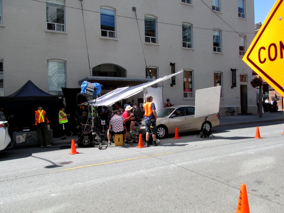 In the Dark filming Toronto 01