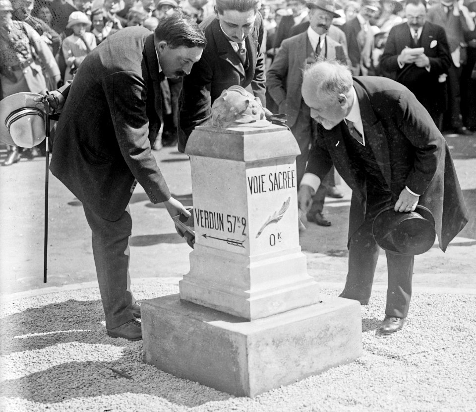 Inauguration de la Voie sacrée, edit