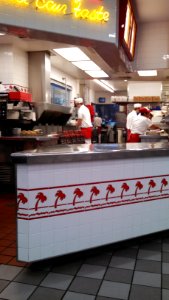 In N Out Burger Kitchen
