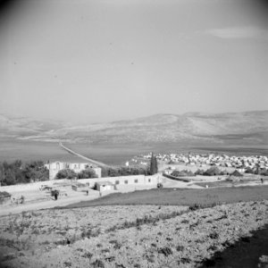 In de omgeving van Nablus Vluchtelingen tentenkamp, Bestanddeelnr 255-5571