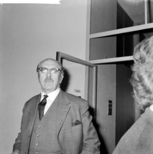 In AVRO-studio te Hilversum, een Algemene Bestuursvergadering gehouden, Bestanddeelnr 914-4796
