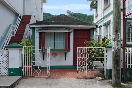 West indies architecture building photo