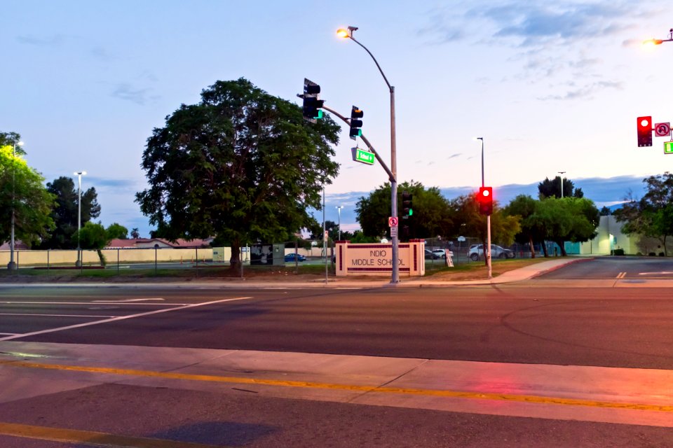 Indio Middle School, in Indio, California