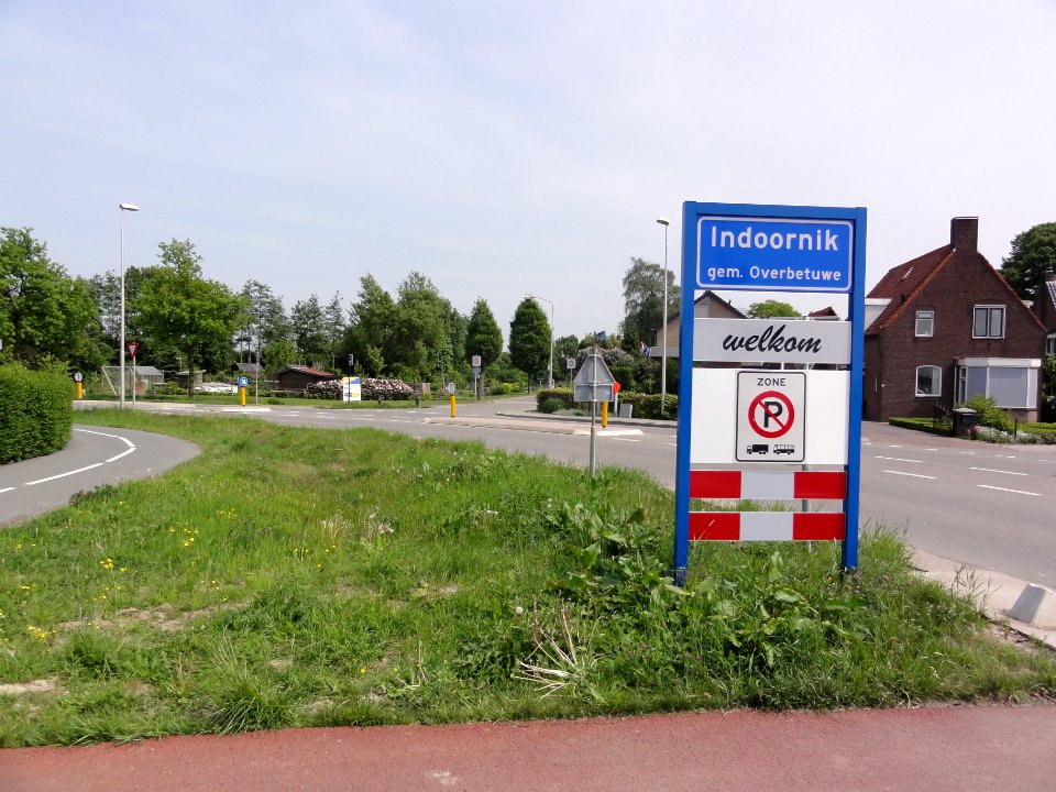 Indoornik welkomstbord