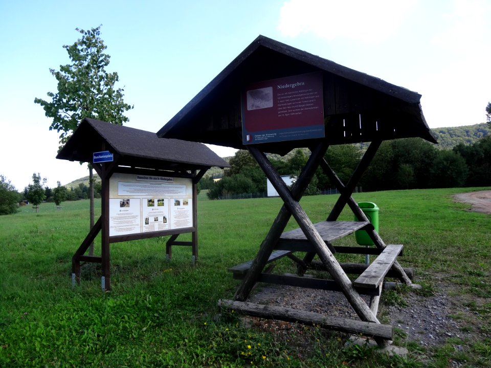 Info plaque Niedergebra 1