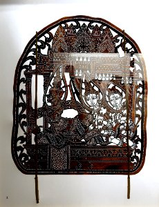 Indrajit with his two wives, Nang Sbek, Cambodia - Museu do Oriente - Lisbon, Portugal - DSC06794