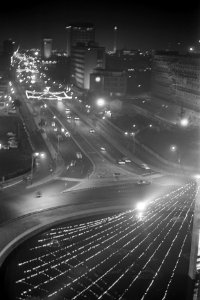 Indonesie, Djakarta, verlichting in verband met viering onafhankelijkheid, Djaka, Bestanddeelnr 924-8455