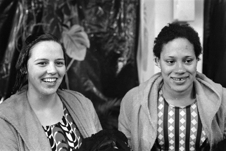 Ineke Ran and Enith Brigitha 1976