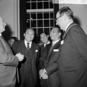 Indonesische Economische Missie bij B & W in Amsterdam, Bestanddeelnr 915-7690