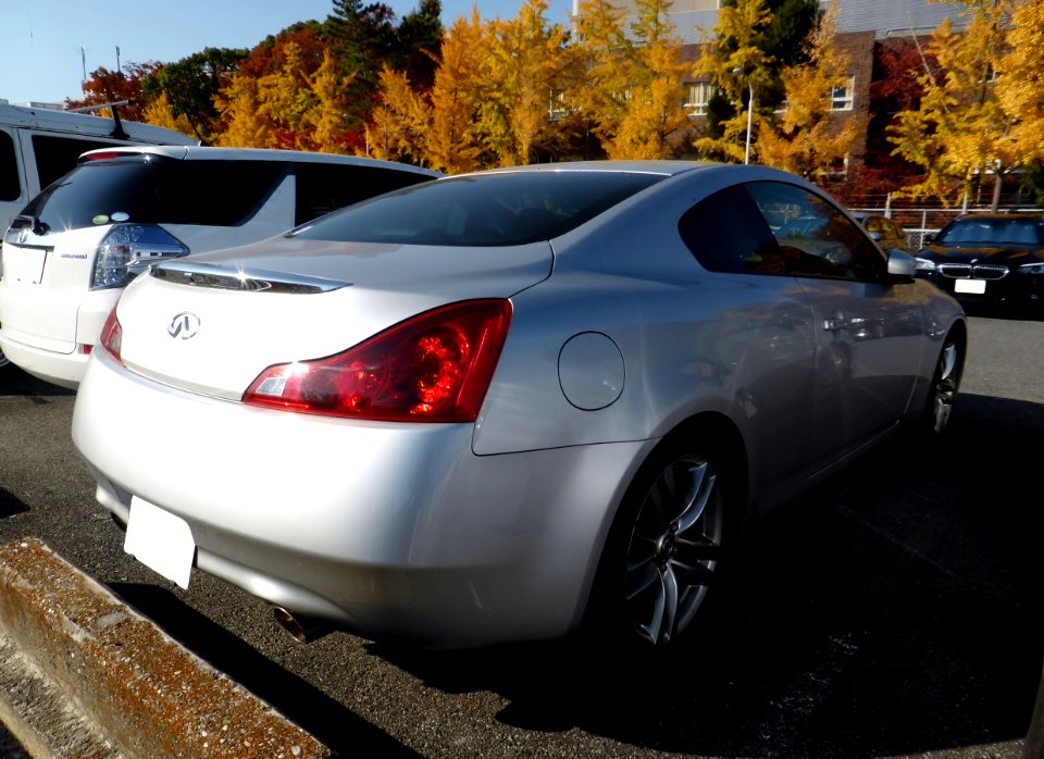 Infiniti G37 Coupé (CV36) rear