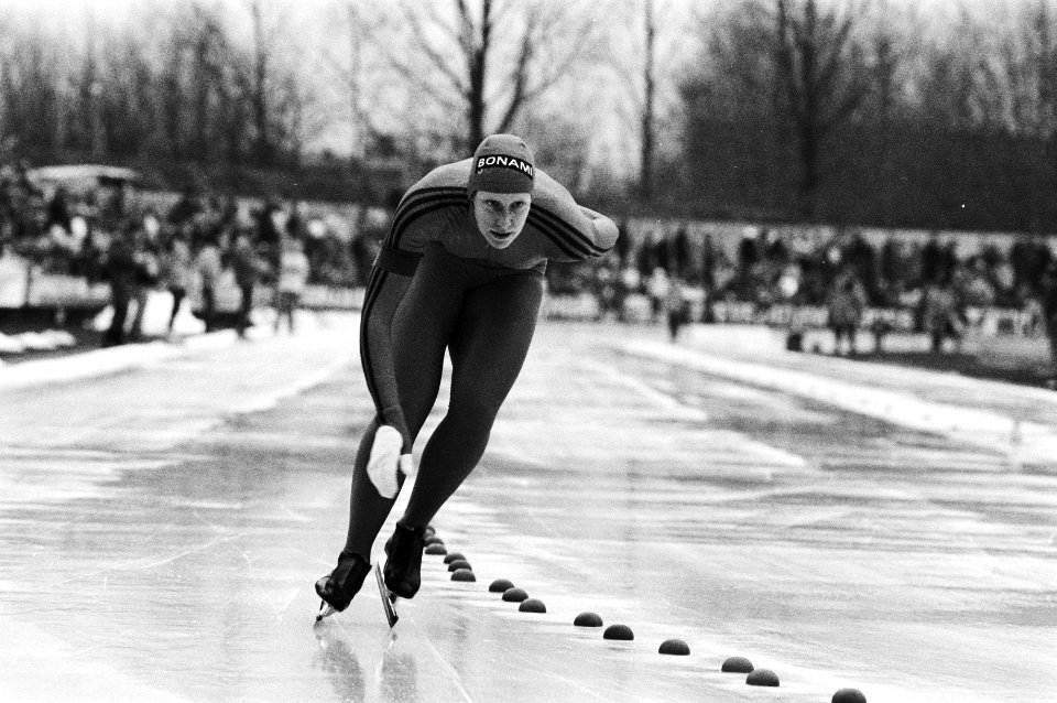 Ineke Kooiman in actie op de 5 km, Bestanddeelnr 932-4579