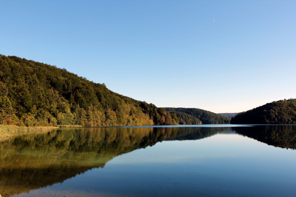 Water mirror landscape