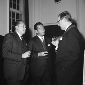 Indonesische Economische Missie bij B & W in Amsterdam, Bestanddeelnr 915-7683