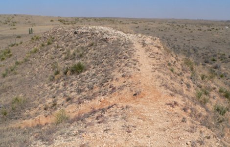 Indian Mound (Kearny Co KS) top 1