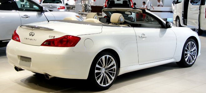 Infiniti G37S Convertible rear