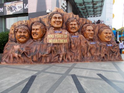 IndianCinema100YearsGarudaMall CelebrityStone