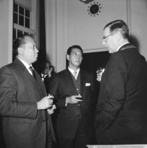 Indonesische Economische Missie bij B & W in Amsterdam, Bestanddeelnr 915-7682