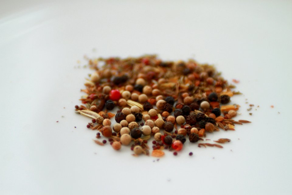 Indian peppercorns