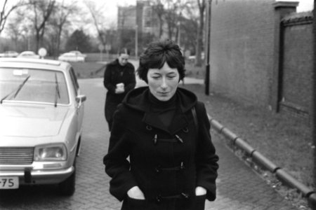 In verband met hongerstaking Ier Patrick Gallagher , bez mevrouw Gallagher (r) m, Bestanddeelnr 929-4301