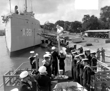 Indienststelling Hr. Ms. Bulgia Den Helder, Bestanddeelnr 906-7322