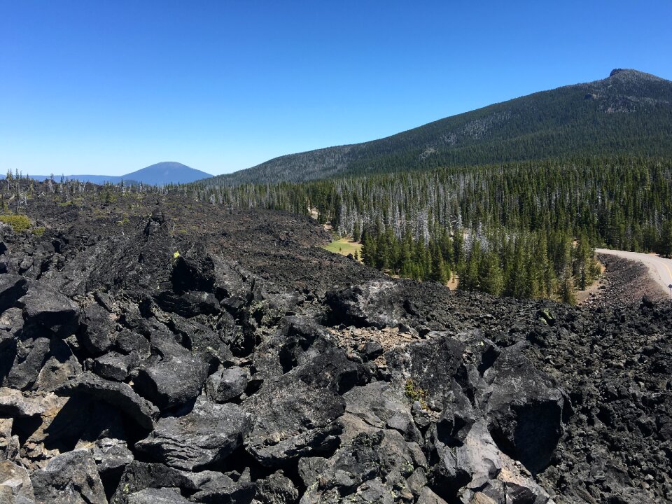 Landscape rock travel