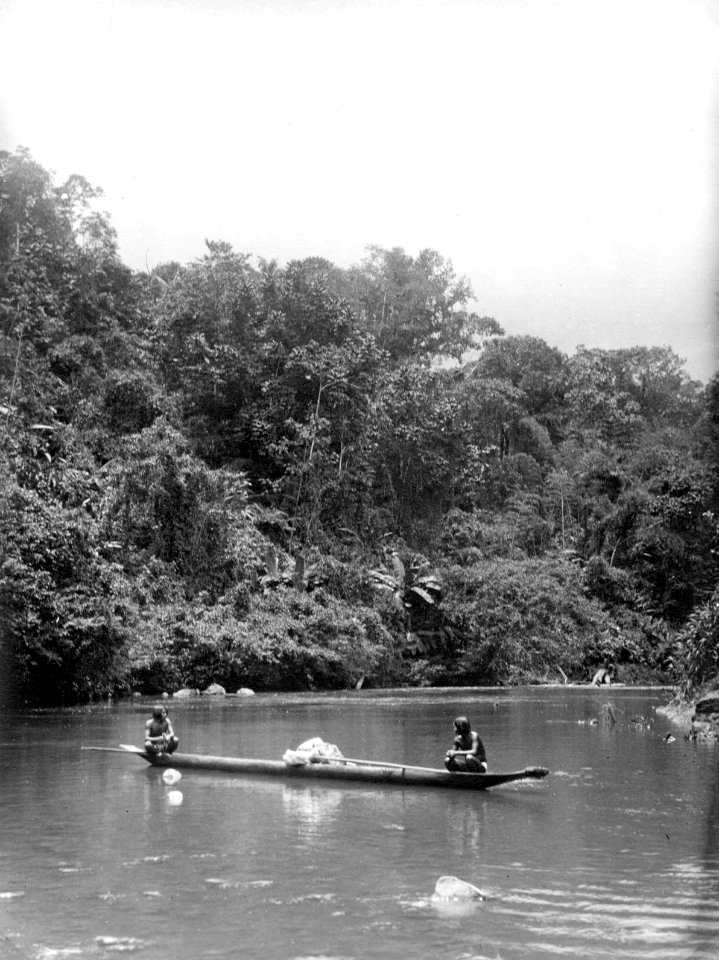 Indianer rasta på floden. Chocó. Colombia - SMVK - 004191