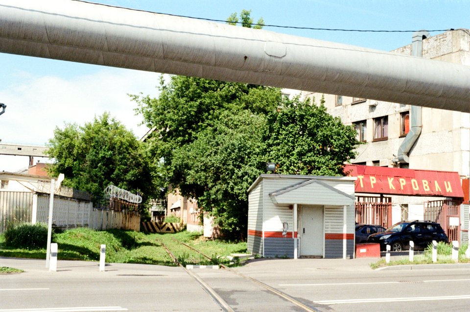 Industrial railway Lefortovo station 2020-07