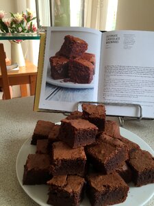 Chocolate cake homemade photo