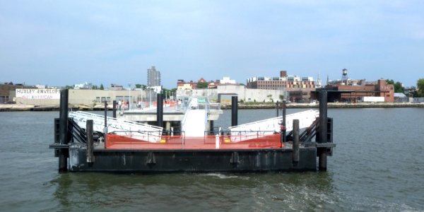 India St pier Greenpoint sunny jeh