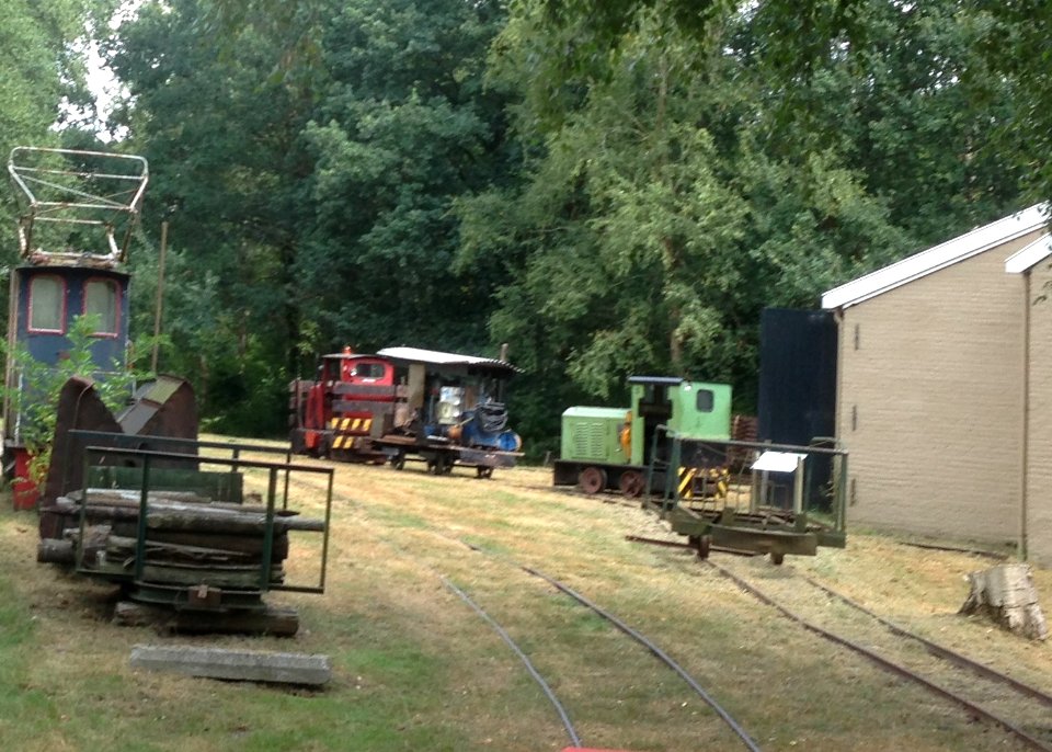 Industrieel Smalspoormuseum Erica, materieel