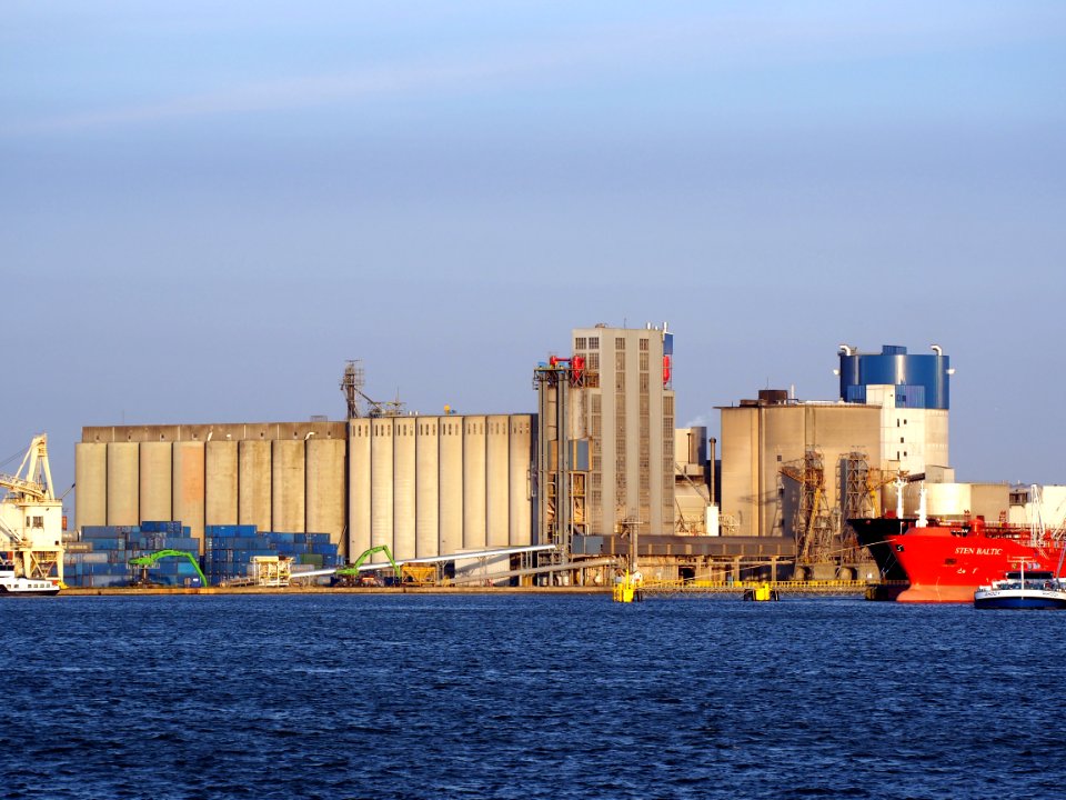 Industrial building at Port of Antwerp