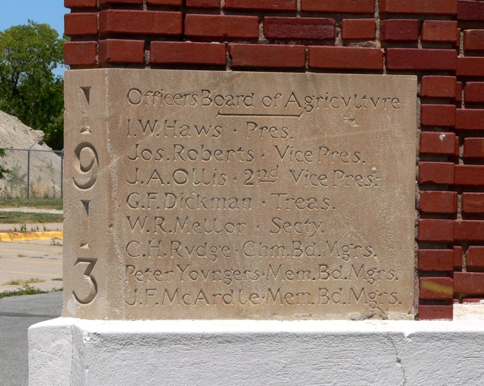 Industrial Arts bldg (Lincoln, NE) cornerstone 2