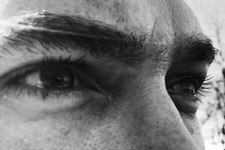 People beautiful eyes man