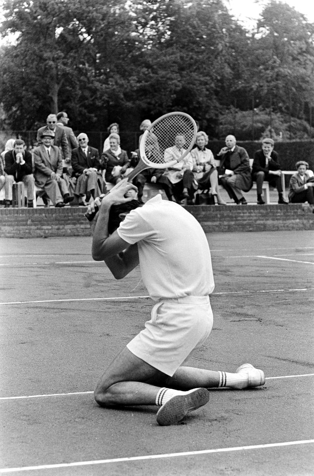Internationale tenniskampioenschappen te Hilversum, de spanjaard Molina verslage, Bestanddeelnr 919-3680