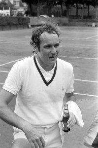 Internationale tenniskampioenschappen Melkhuisje M Laudin na de wedstrijd, Bestanddeelnr 927-3285
