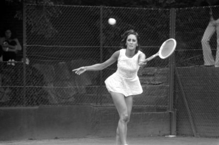 Internationale tenniskampioenschappen Melkhuisje te Hilversum, Judith Salome in , Bestanddeelnr 925-7697