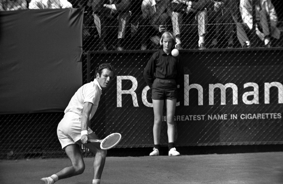 Internationale tenniskampioenschappen in Hilversum ( t Melkhuisje ) Tom Okker i, Bestanddeelnr 923-7127