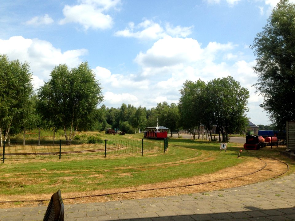 Industrieel Smalspoormuseum Erica, rijdende trein - 2
