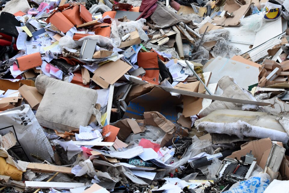 Waste mess residual waste