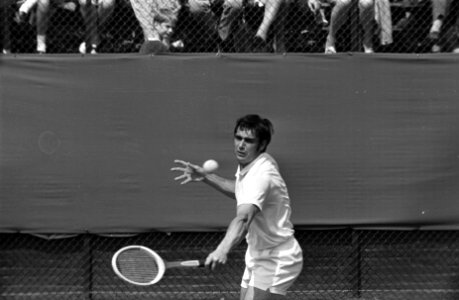 Internationale tenniskampioenschappen te Hilversum ( 't Melkhuisje ) Roger Tayl, Bestanddeelnr 923-7099