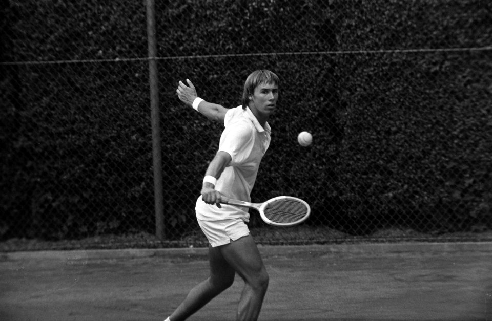 Internationale tenniskampioenschappen in Hilversum ( 't Melkhuisje ) J. Alexand, Bestanddeelnr 923-7123