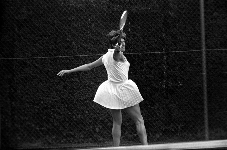 Internationale tenniskampioenschappen in Hilversum ( t Melkhuisje ) Margaret Co, Bestanddeelnr 923-7130