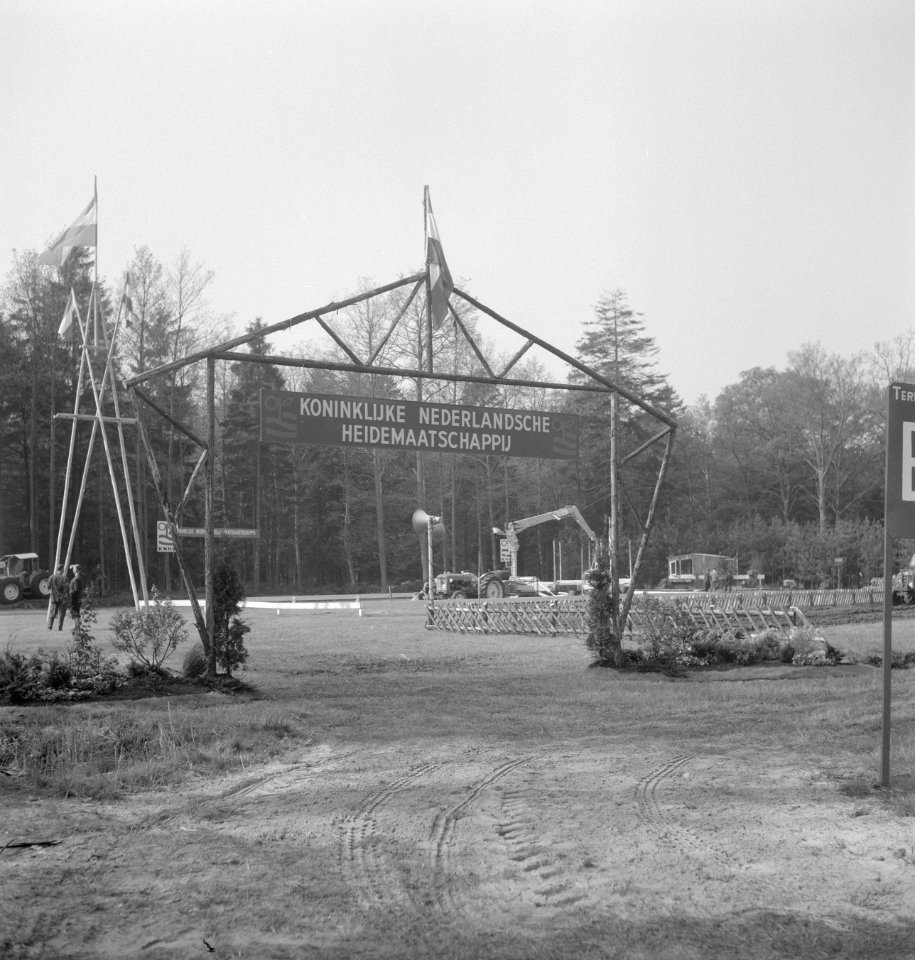 Industrie, takels, hekken, ingangen, koninklijke nederlandse heidemaatschappij, Bestanddeelnr 253-5062