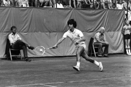 Internationale tenniskampioenschappen Melkhuisje, Gimenez in aktie, Bestanddeelnr 928-6959