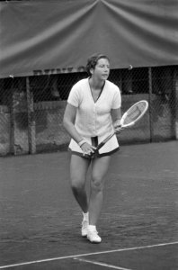 Internationale tenniskampioenschappen Melkhuisje nr 10 A Ybema (captain), Chr, Bestanddeelnr 927-3333