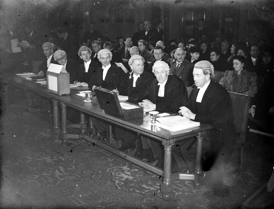 Internationaal Hof van Justitie. Kwestie Korfoe kanaal. De Engelse delegatie, Bestanddeelnr 902-6063