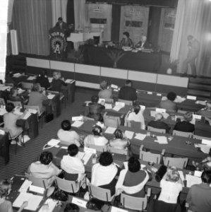 Internationaal Congres van Sociaal Democratische Vrouwen in Minervapaviljoen te , Bestanddeelnr 915-5012