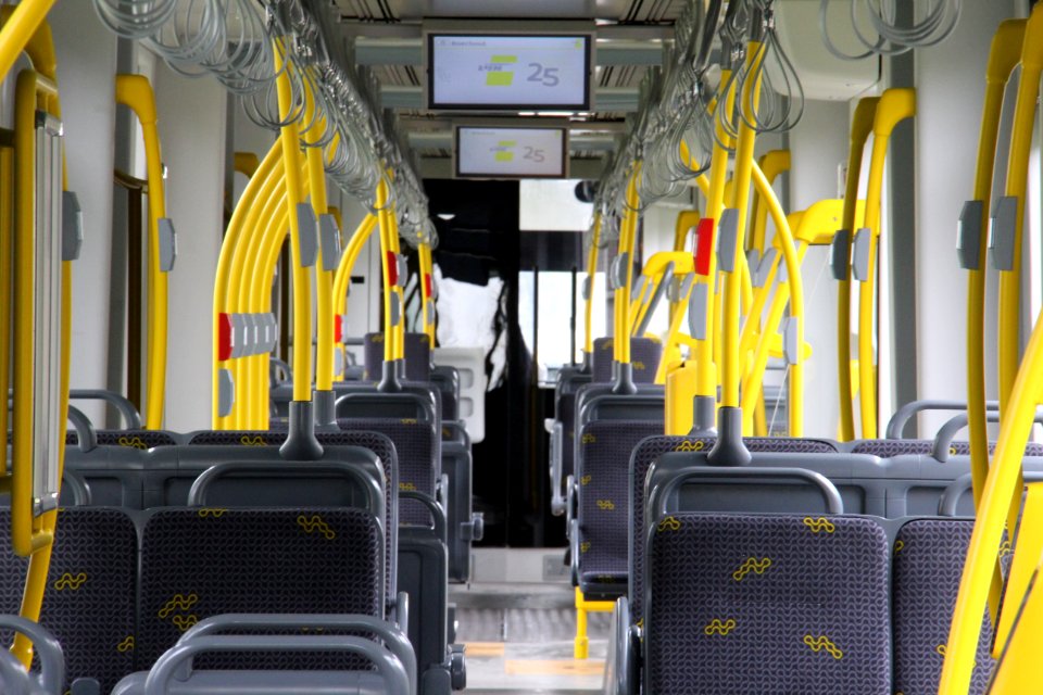 Interiors of Antwerp Albatros trams 1