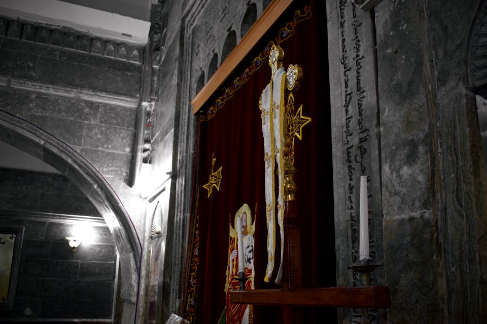 Interiors views of the Monastery of Saint Matthew 03